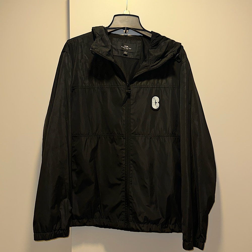 COACH Hooded Rain Jacket